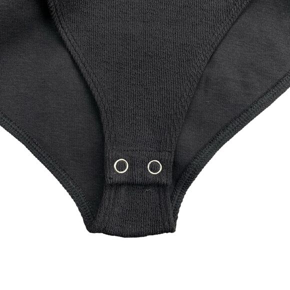 NWT GOOD AMERICAN The Feel Good Bodysuit Sz 4XL Black - Picture 8 of 10